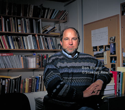 Photo of Ron Rivest, RSA Security, MIT