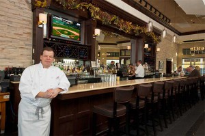 Boston Annual Report Photo of Chef Paul Wahlberg at Alma Nove Restaurant