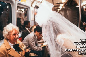 Running of the Brides on Subway