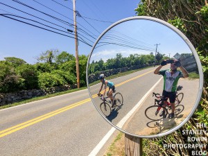 Biking selfie