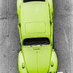 VW Beetle from Above