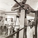 Muhammad Ali in Gym Angelo Dundee's 5th St Gym Miami