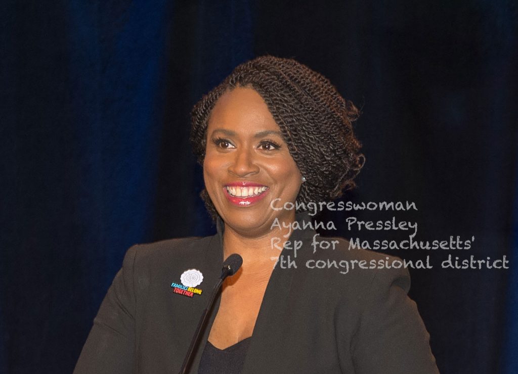 Photo Of Congresswoman Ayanna Pressley Of Massachusetts' 7th ...