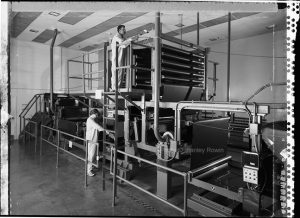 Inside Polaroid's Film Coating Plant, Waltham MA