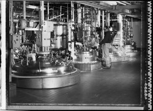 Inside Polaroid's Film Manufacturing Plant: chemical room, Waltham MA